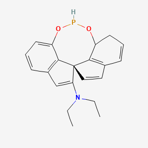 (5aS)-N,N-diethyl-10,30a-dihydroiindeno[7,1-de:1',7'-fg][1,3,2]dioxaphosphocin-5-amine