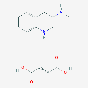 but-2-enedioic acid;N-methyl-1,2,3,4-tetrahydroquinolin-3-amine