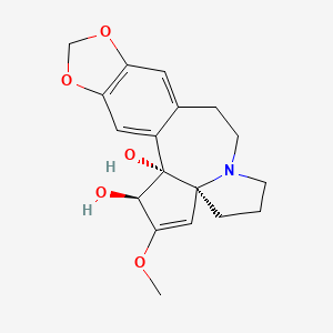 (2R,3S,6S)-4-methoxy-16,18-dioxa-10-azapentacyclo[11.7.0.02,6.06,10.015,19]icosa-1(20),4,13,15(19)-tetraene-2,3-diol