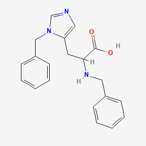 2-(Benzylamino)-3-(3-benzylimidazol-4-yl)propanoic acid