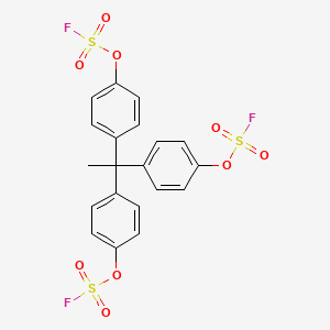 S,S',S''-(ethylidynetri-4,1-phenylene) ester Fluorosulfuric acid