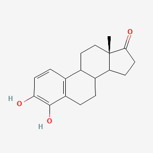 (13S)-3,4-dihydroxy-13-methyl-7,8,9,11,12,14,15,16-octahydro-6H-cyclopenta[a]phenanthren-17-one