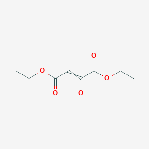 molecular formula C8H11O5- B15508535 Diethyl 2-oxobutanedioate ion CAS No. 144509-65-9