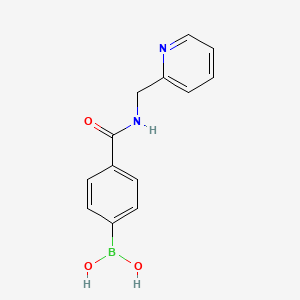 B-[4-[[(2-Pyridinylmethyl)amino]carbonyl]phenyl]boronic acid