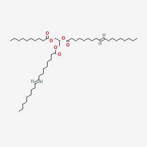 [3-decanoyloxy-2-[(E)-octadec-9-enoyl]oxypropyl] (E)-octadec-9-enoate