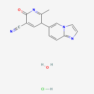 molecular formula C14H13ClN4O2 B15508708 Loprinone (Hydrochloride) 