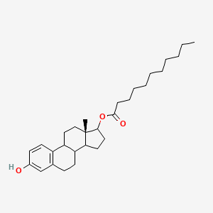 molecular formula C29H44O3 B15508765 Estradiolundecylate 