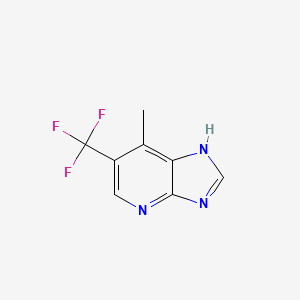 7-Methyl-6-(trifluoromethyl)-3H-imidazo[4,5-b]pyridine