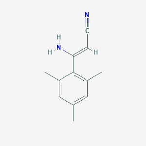 3-Amino-3-mesitylacrylonitrile