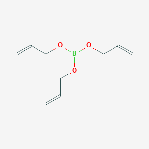 molecular formula C9H15BO3 B155089 三烯基硼酸酯 CAS No. 1693-71-6
