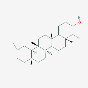 molecular formula C30H52O B15508939 (4aS,6aS,6bR,8aR,14aS)-4,4a,6a,6b,8a,11,11,14a-octamethyl-1,2,3,4,5,6,6a,7,8,9,10,12,12a,13,14,14b-hexadecahydropicen-3-ol 