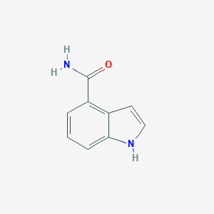 molecular formula C9H8N2O B155091 1H-吲哚-4-甲酰胺 CAS No. 1670-86-6