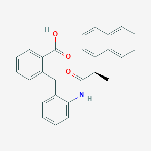 molecular formula C27H23NO3 B15509188 (R)-Ono-AE2-227 