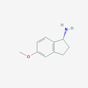 molecular formula C10H13NO B155092 (R)-5-甲氧基-2,3-二氢-1H-茚-1-胺 CAS No. 132154-13-3