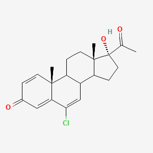 molecular formula C21H25ClO3 B15509280 Delta1-Chlormadinone 