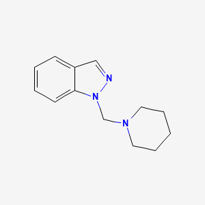 1-(Piperidinomethyl)indazole