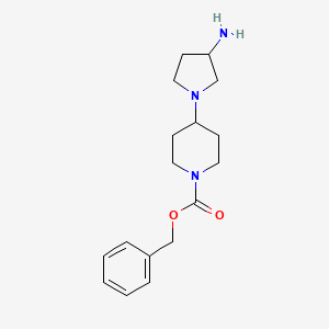 (R)-Benzyl 4-(3-aminopyrrolidin-1-yl)piperidine-1-carboxylate