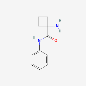 Cyclobutanecarboxamide, 1-amino-N-phenyl-