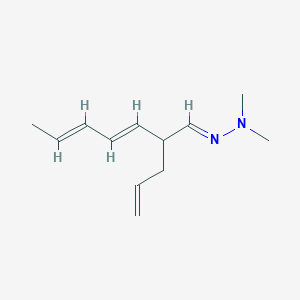 (Z)-2-((3E,5Z)-2-Allylhepta-3,5-dien-1-ylidene)-1,1-dimethylhydrazine