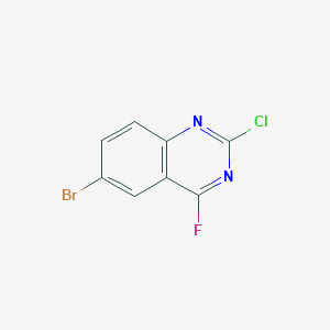 6-bromo-2-chloro-4-fluoroquinazoline