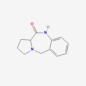 1,2,3,5,10,11a-Hexahydro-11H-pyrrolo [2,1-c] [1,4] benzodiazepin-11-one