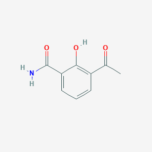 3-Acetyl-2-hydroxybenzimidic acid