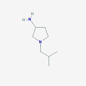 1-(2-Methylpropyl)pyrrolidin-3-amine