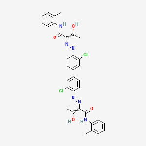 2,2'-(3,3'-Dichloro1,1'-biphenyl-4,4'-diyl)bis(azo)bisN-(2-methylphenyl)-3-oxobutyramide