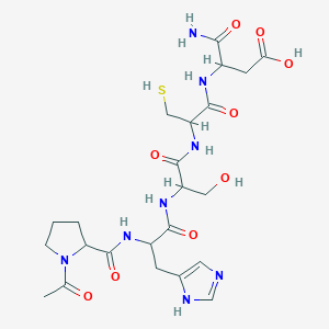 Ac-DL-Pro-DL-His-DL-Ser-DL-Cys-DL-Asp-NH2