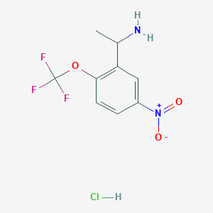 (R)-1-(5-Nitro-2-(trifluoromethoxy)phenyl)ethanamine hydrochloride