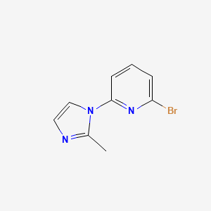 2-Bromo-6-(2-methylimidazol-1-yl)pyridine