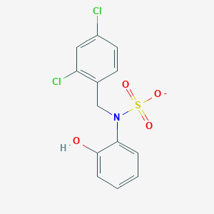 N-[(2,4-dichlorophenyl)methyl]-N-(2-hydroxyphenyl)sulfamate