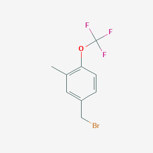 4-(Bromomethyl)-2-methyl-1-(trifluoromethoxy)benzene