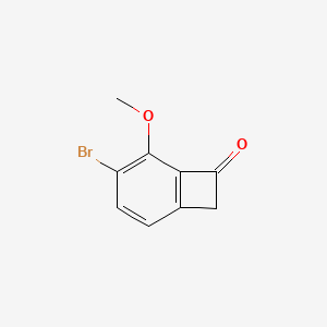 4-Bromo-5-methoxybicyclo[4.2.0]octa-1(6),2,4-trien-7-one