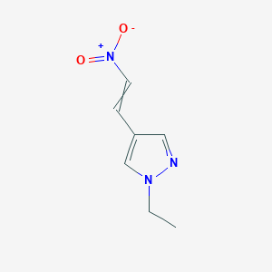 1-Ethyl-4-(2-nitroethenyl)pyrazole