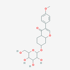 molecular formula C22H28O9 B15510093 Ononoside;Formononetin 7-O-beta-D-glucopyranoside 