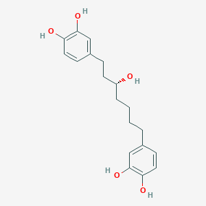 molecular formula C19H24O5 B155101 红莓醇 CAS No. 211126-61-3