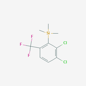 1,2-Dichloro-4-(trifluoromethyl)-3-(trimethylsilyl)-benZene