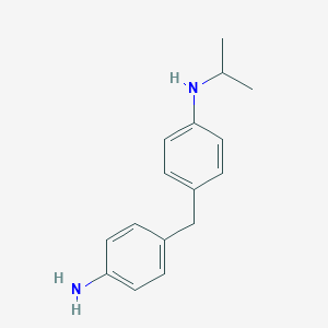 B155102 Benzenamine, 4-[(4-aminophenyl)methyl]-N-(1-methylethyl)- CAS No. 10029-31-9