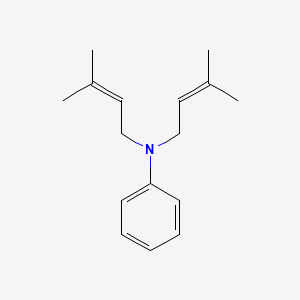 N,N-bis(3-methyl-2-butenyl)aniline