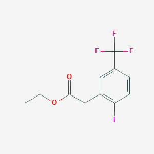 Ethyl 2-iodo-5-(trifluoromethyl)phenylacetate