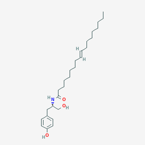 (E)-N-[(2S)-1-hydroxy-3-(4-hydroxyphenyl)propan-2-yl]octadec-9-enamide