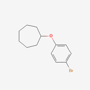 Cycloheptane, (4-bromophenoxy)-