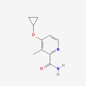 4-Cyclopropoxy-3-methylpicolinamide