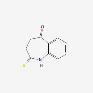 5H-1-Benzazepin-5-one, 1,2,3,4-tetrahydro-2-thioxo-