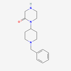 1-(1-Benzylpiperidin-4-yl)piperazin-2-one