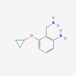 2-(Aminomethyl)-3-cyclopropoxyaniline