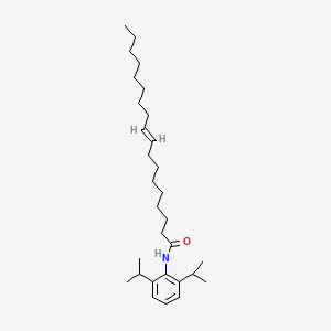 molecular formula C30H51NO B15510506 Octadec-9-enoic acid (2,6-diisopropyl-phenyl)-amide 