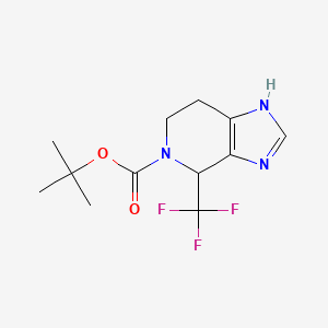 4-Trifluoromethyl-1,4,6,7-tetrahydro-imidazo[4,5-C]pyridine-5-carboxylic acid tert-butyl ester