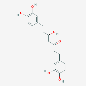 molecular formula C19H22O6 B155113 毛果醇 CAS No. 41137-86-4